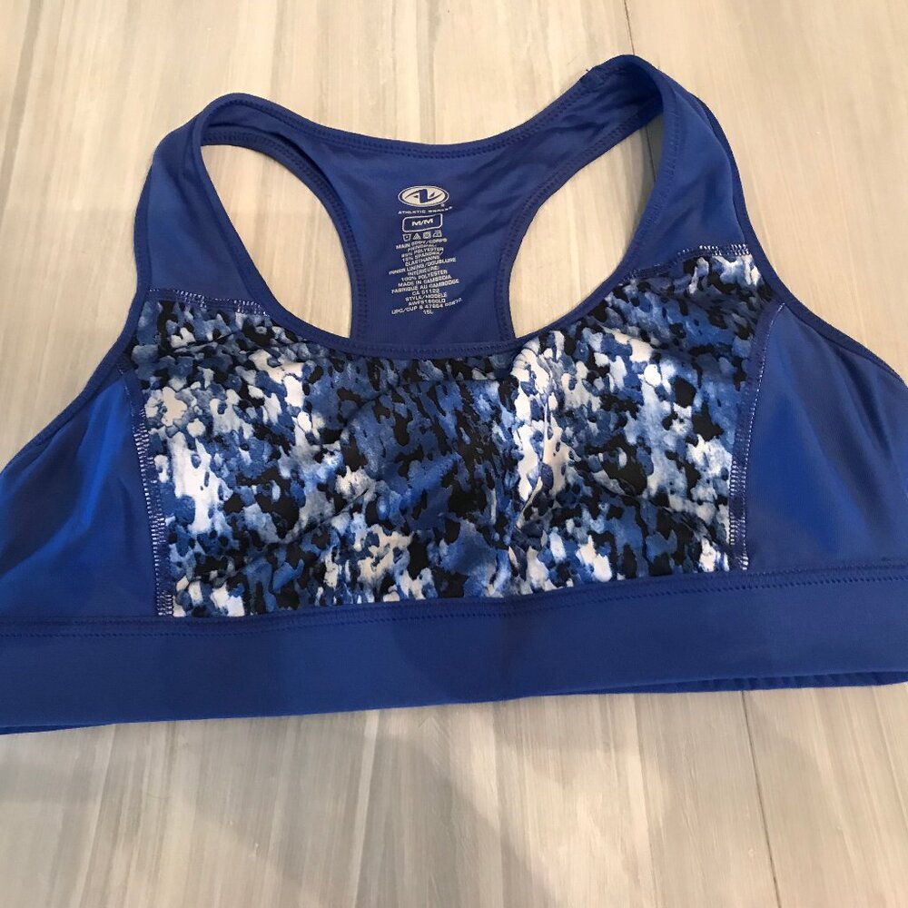 Athletic Works Ladies Sports Bra Size Medium